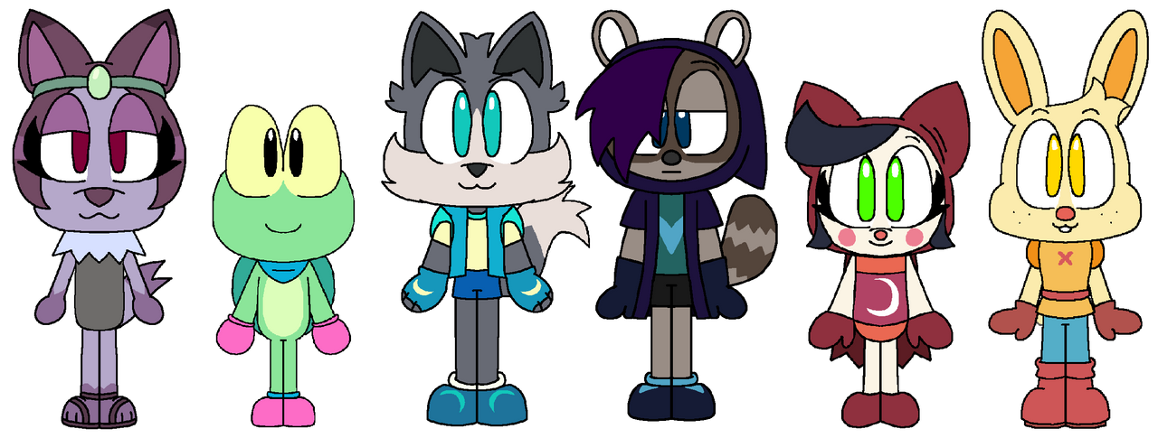 Trick Moon - Main Characters by yan0312 on DeviantArt