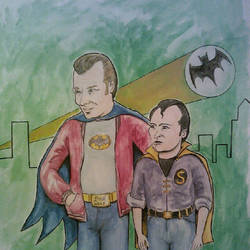 Holy Lenny and Squiggy, Batman!