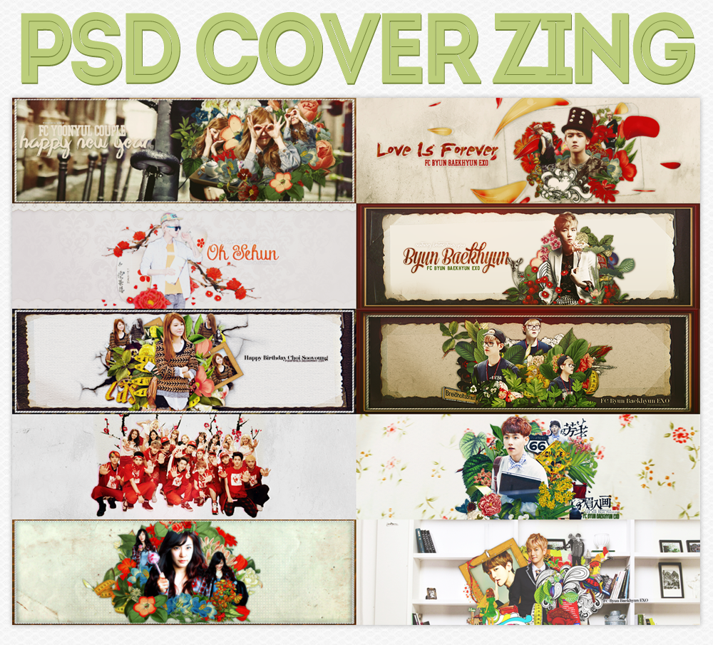 PSD COVER ZING