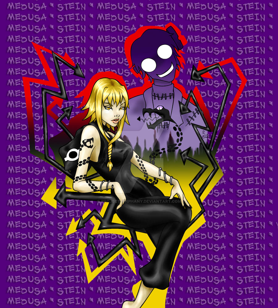 Medusa and Stein Soul Eater Badge Art Sub 2012