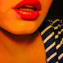 red lips