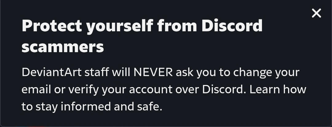Deviantart Scams Protect Yourself from Discord Scams by DragonKing3721 on DeviantArt