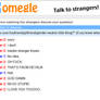 Omegle chat thing