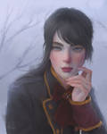 A girl in winter by Niralmi