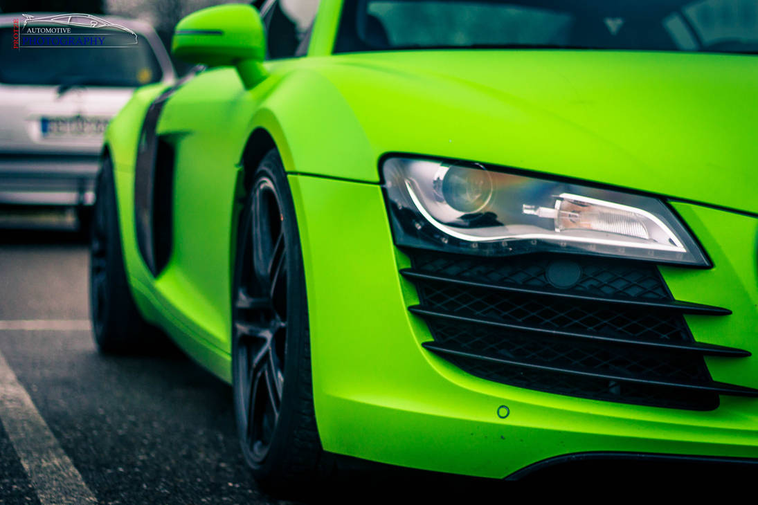 Great Looking Audi R8 In Mate Lime Green! By Protze-Photography On  Deviantart