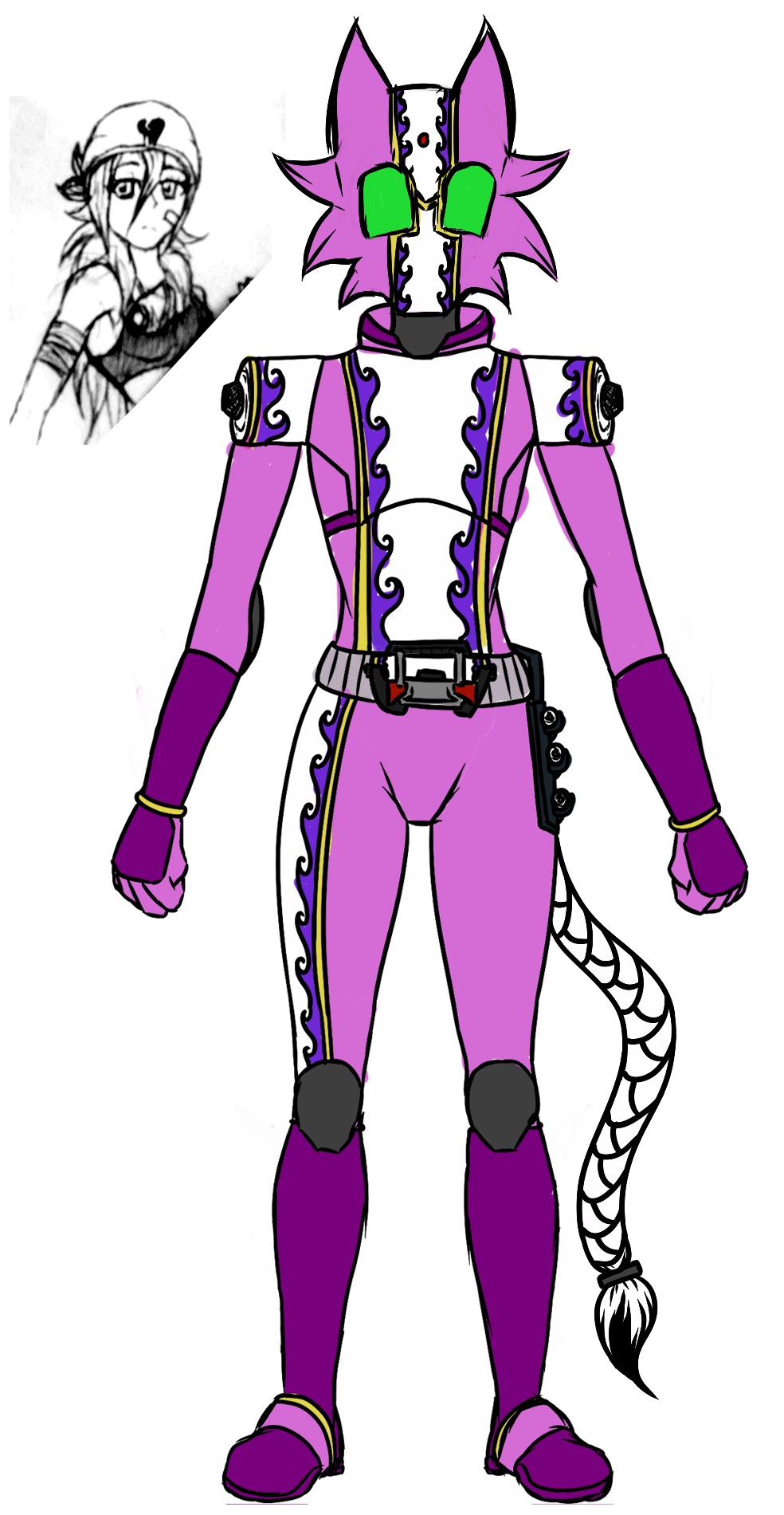 Kamen Rider Sumi-e by caosnekomata on DeviantArt