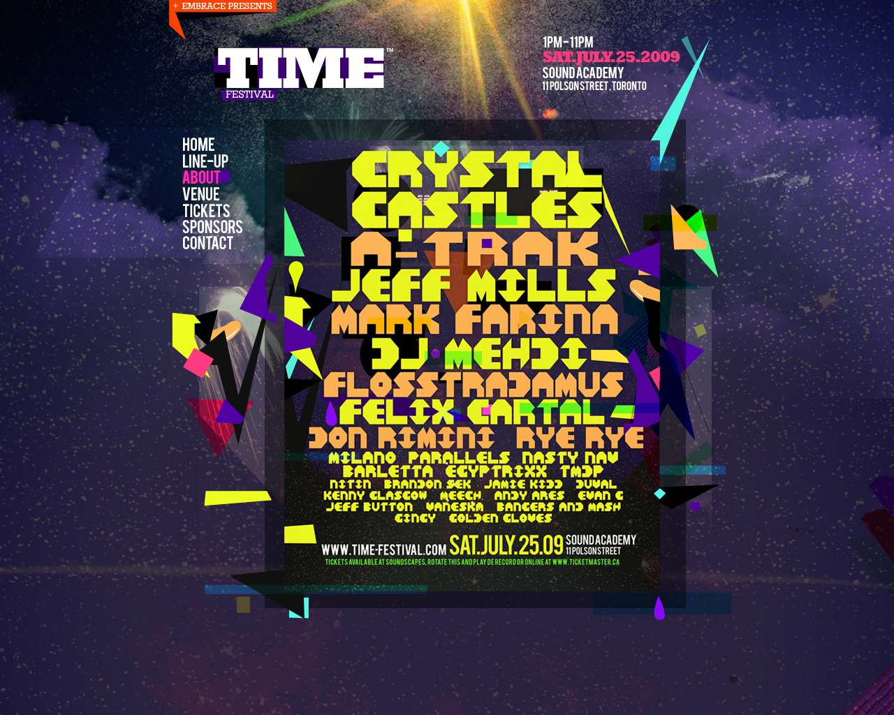 time festival