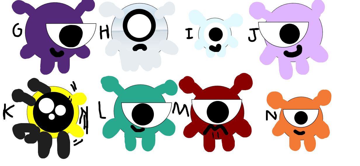 Candybots Names Alphabet lore except they are candybots 3 by 3lime on DeviantArt