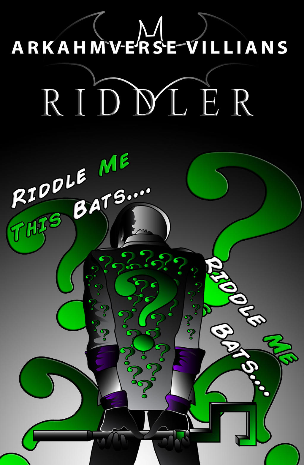 Riddler Arkhamverse villians by tmaher3 on DeviantArt
