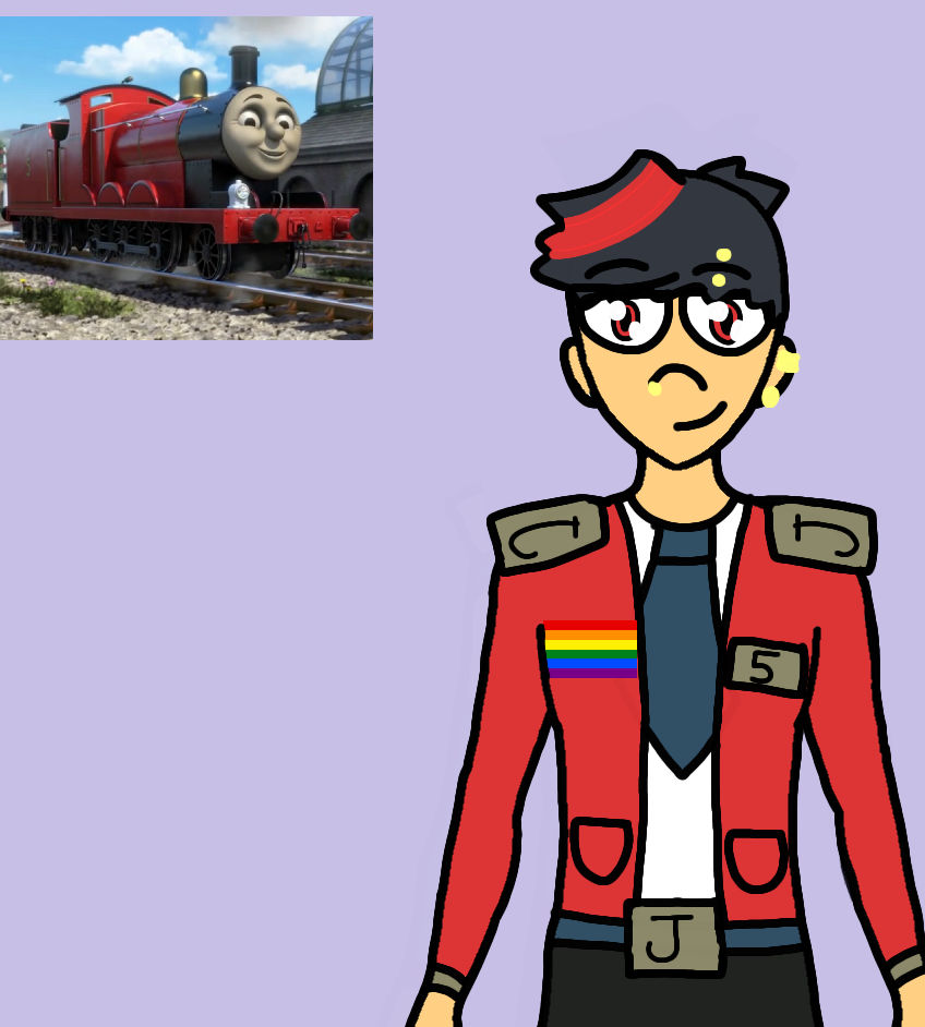 James the red engine by glamrock2006 on DeviantArt