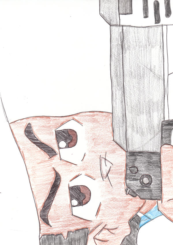 Riley Using Gun riley with a gun by 3motionl3sss on DeviantArt