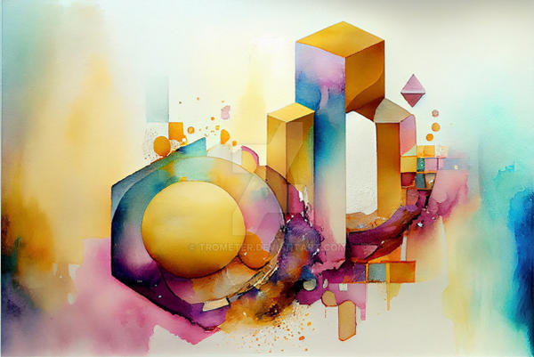 Geometric Abstract by Trometer on DeviantArt