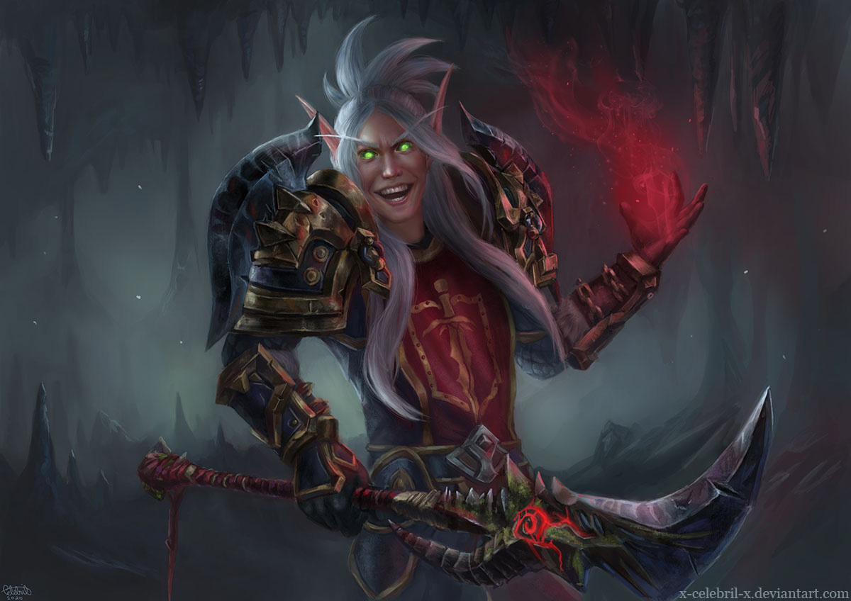 Blood Elf Commission by x-Celebril-x on DeviantArt