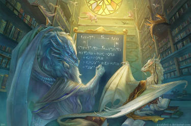 Dragon Library Commission