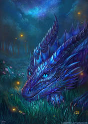 Dragon Book Cover Commission