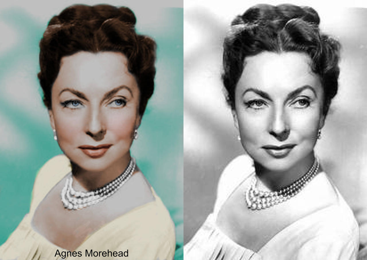 Agnes Morehead by peg6 on DeviantArt