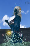 Splash of Blue by TrekkieGal