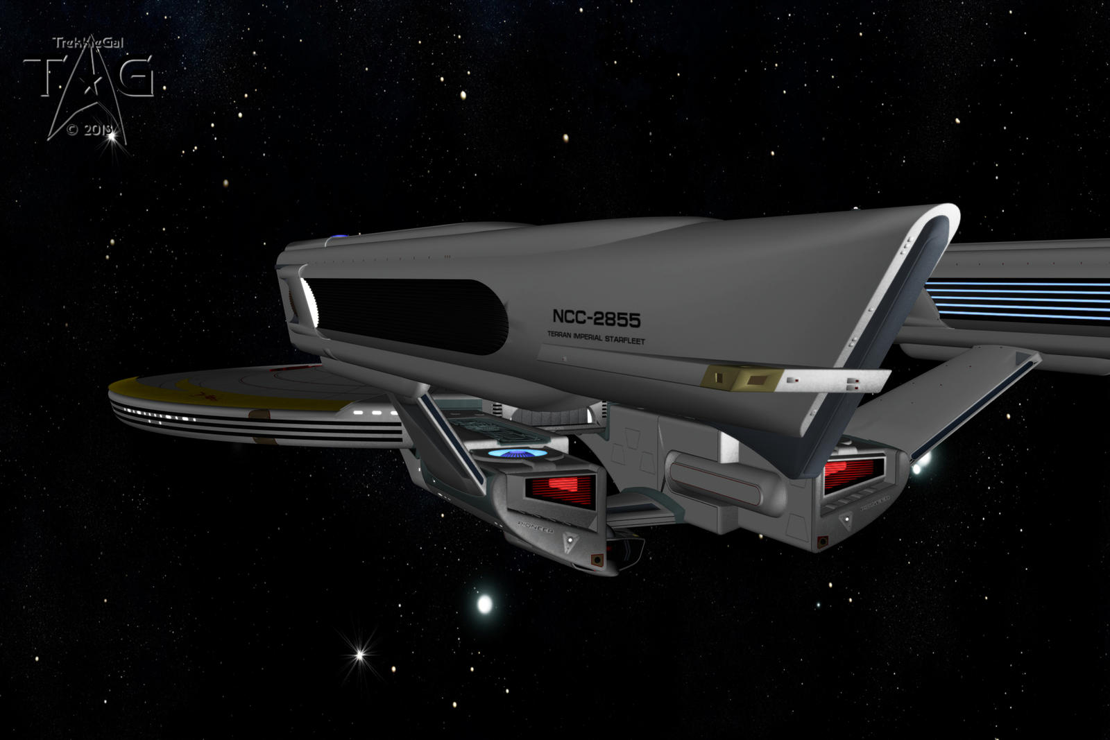 I.S.S. Pioneer NCC-2855: Port Aft