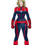 Captain Marvel (MCU, Red/Silver) Heromachine