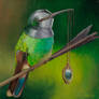 Colibri Oilpainting