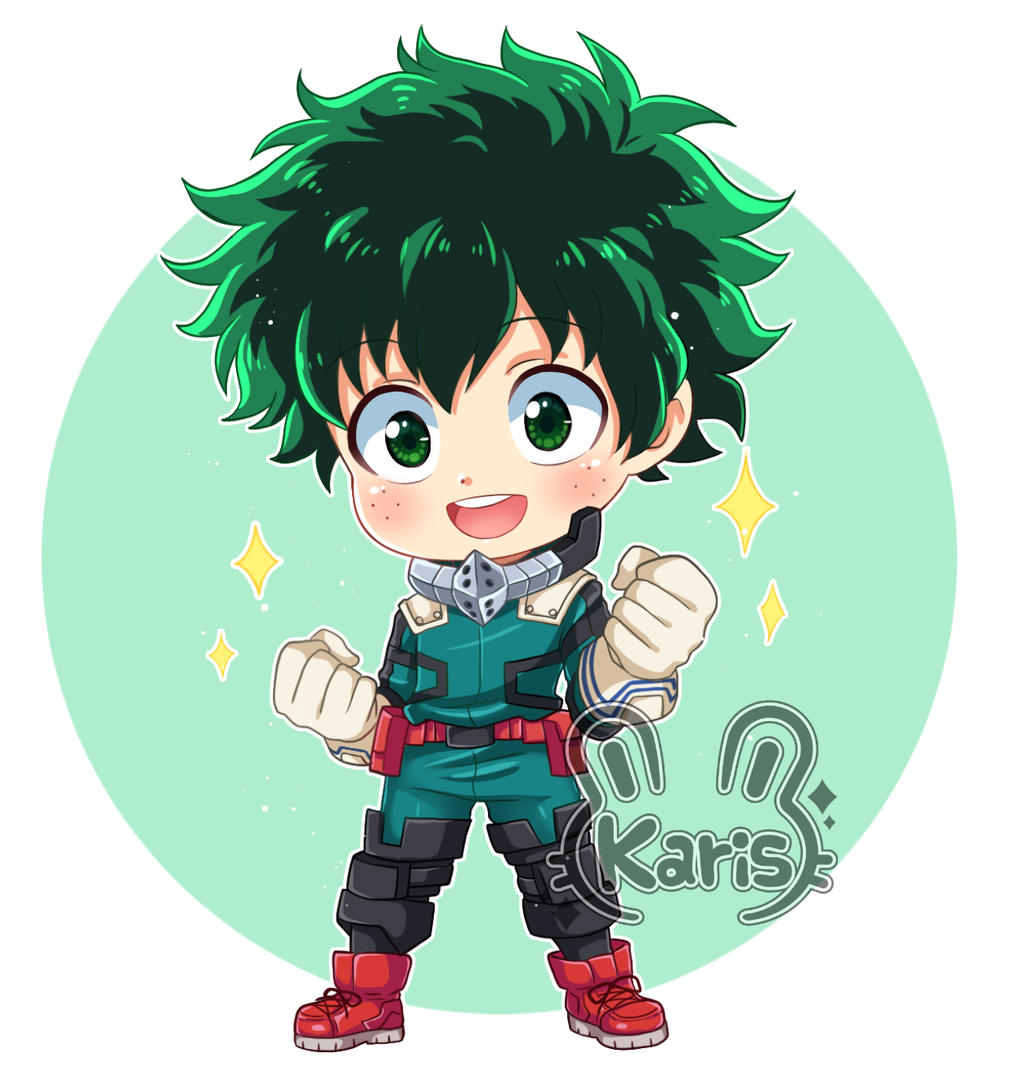 Deku chibi Boku No Hero speed paint by KARIS coba on Deku chibi Boku No Hero speed paint by KARIS coba on
