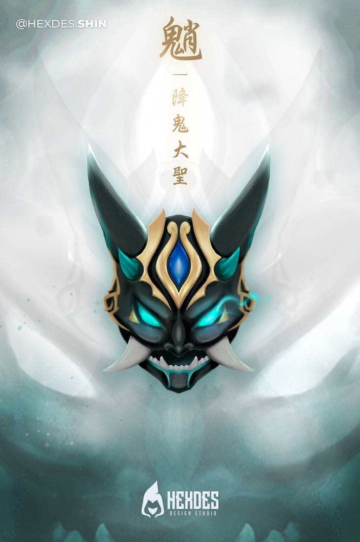 Xiao's Mask - Genshin Impact by hexdesshin on DeviantArt