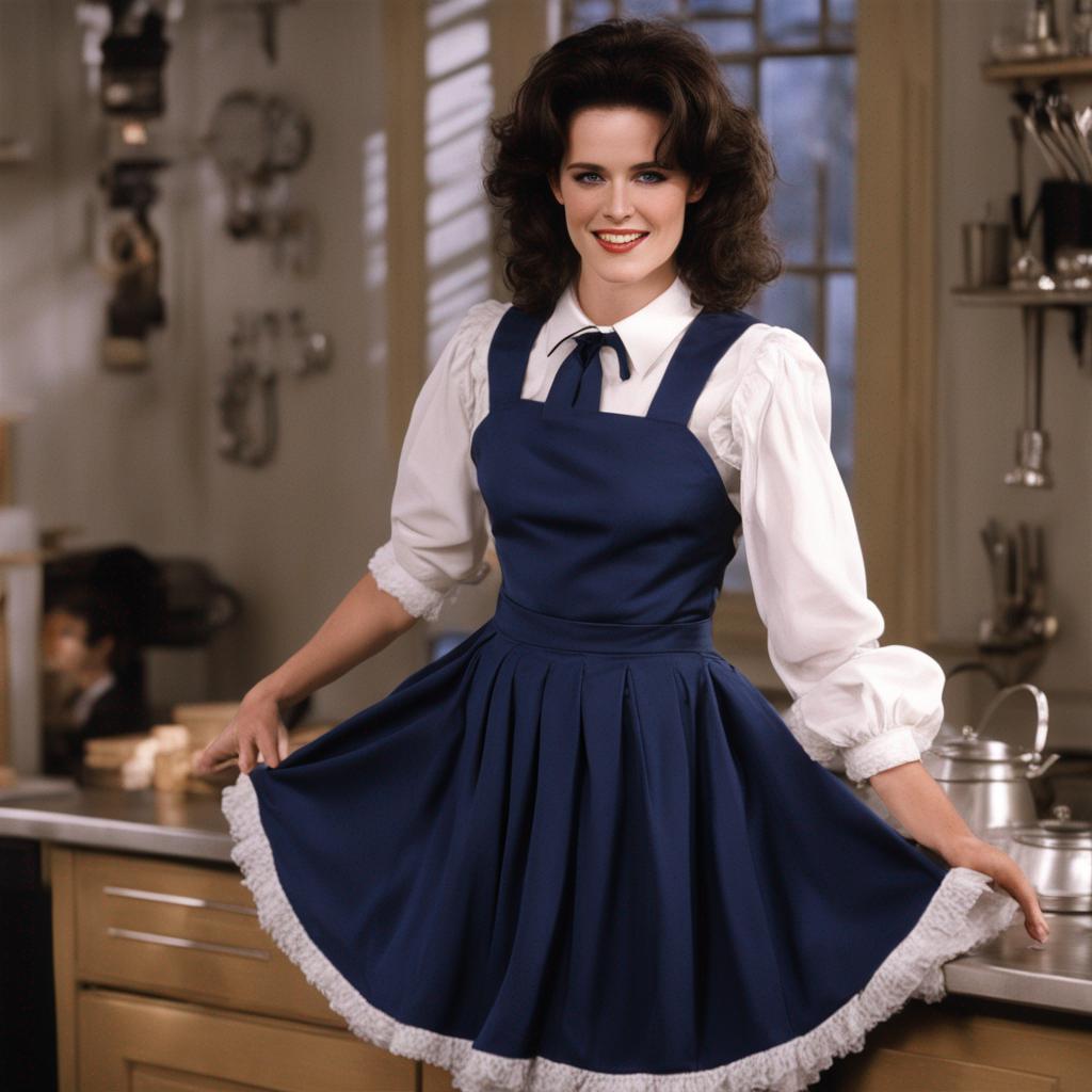 21 year old Ally Sheedy, wearing bronze color sexy by 2024Darwin on ...