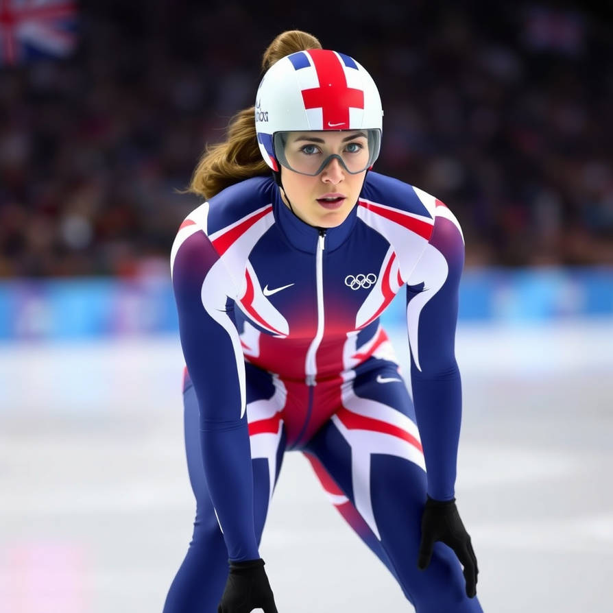 Solar Kate Speed Winter Olympics, Kate Middleton Speed Skating by 2024Darwin on DeviantArt