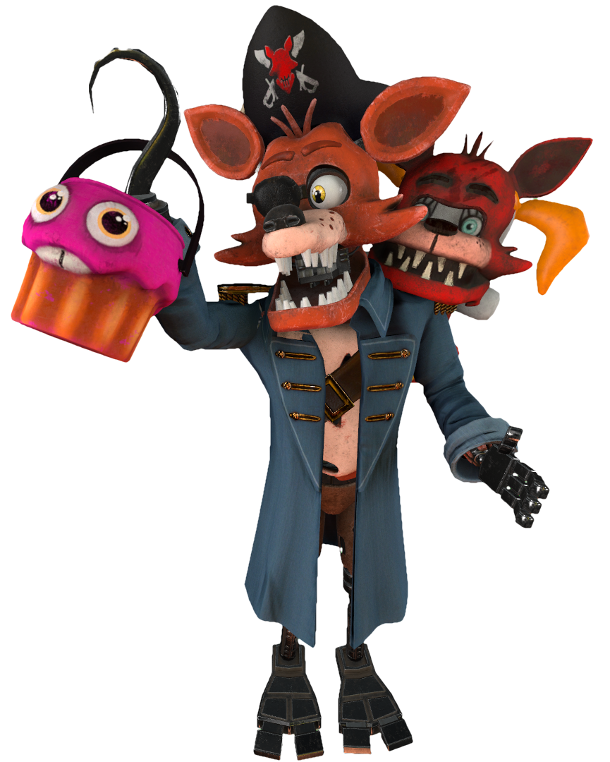 Fixed Withered Foxy (EDIT) by b0iman69 on DeviantArt