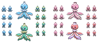 Frillish Sprites -resized-