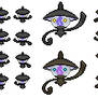 Lampent Overworld Sprites