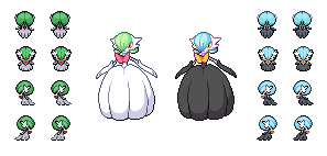 Mega Gardervoir Overworld Sprites