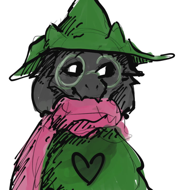 Ralsei doodle by fartlord3000 on DeviantArt