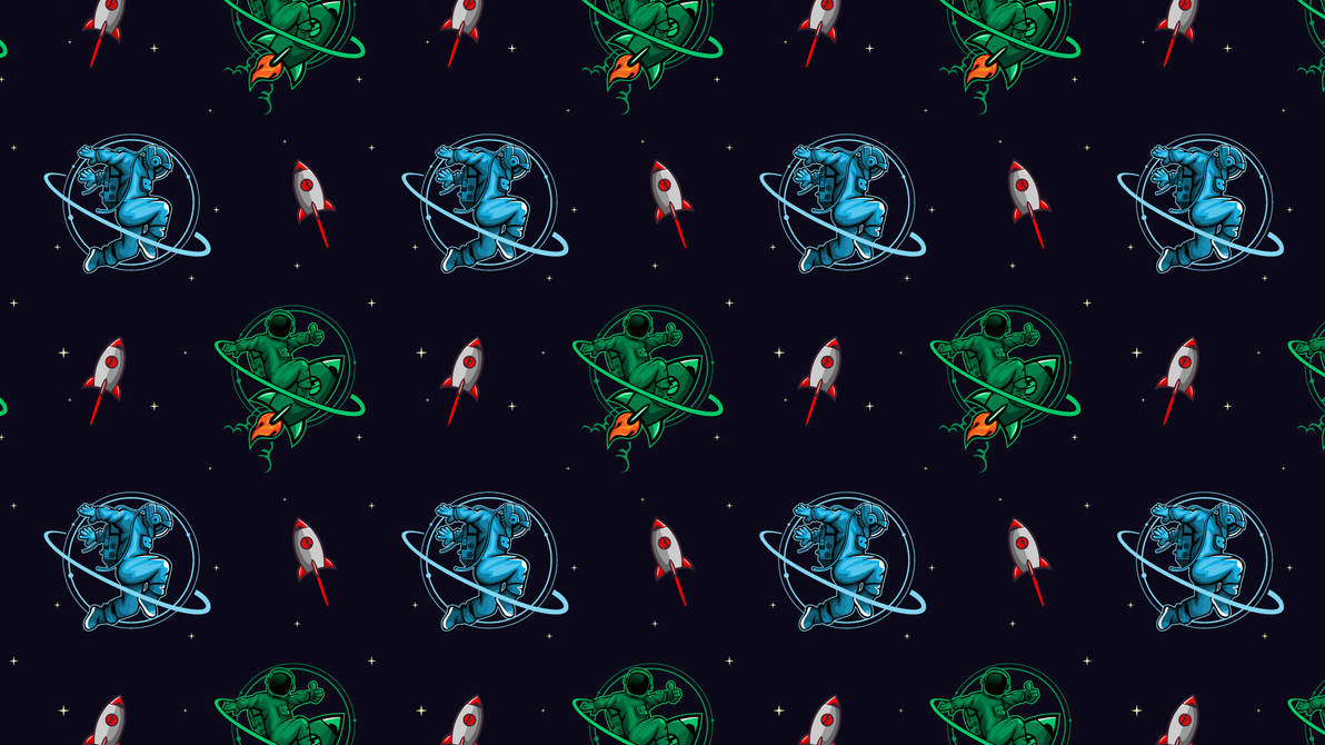 Outer Space Seamless Pattern by raycowie on DeviantArt