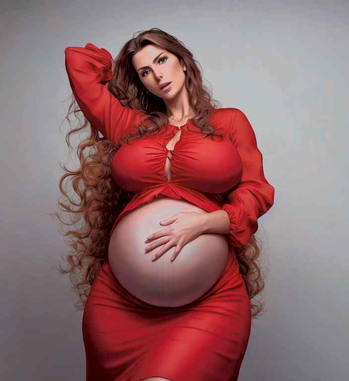 Big Belly In Red2 By Troat301186 On DeviantArt dress-shirt-fatties-on-tumblr