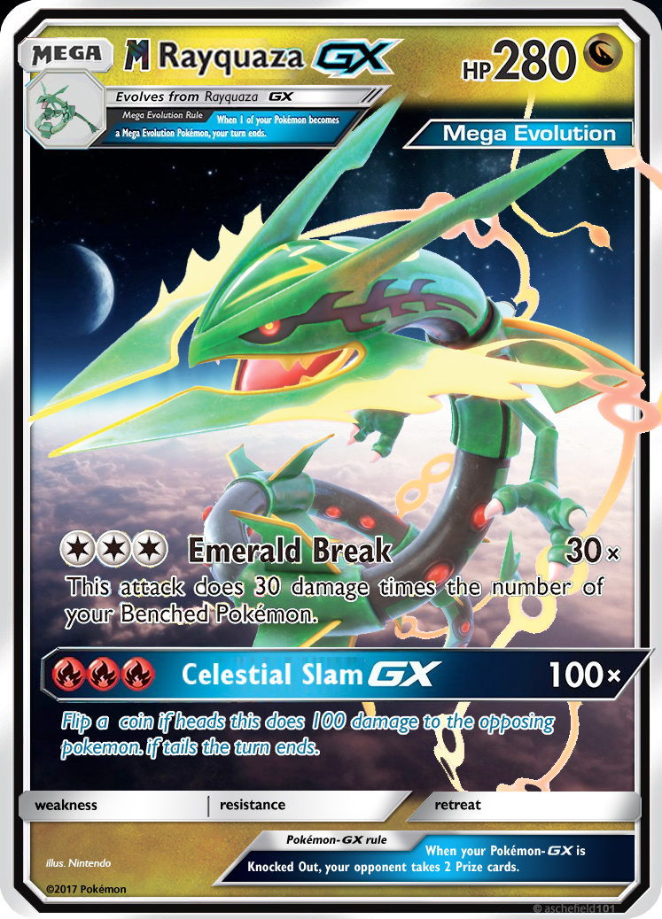 rayquaza gx Values - MAVIN