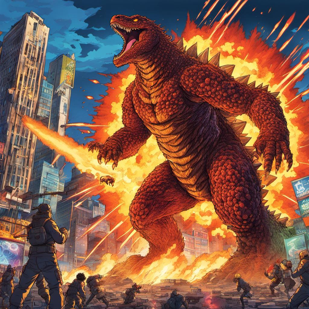 Low Quality Exploding Godzilla Godzilla Explosion 2 by goodboinum1 on DeviantArt