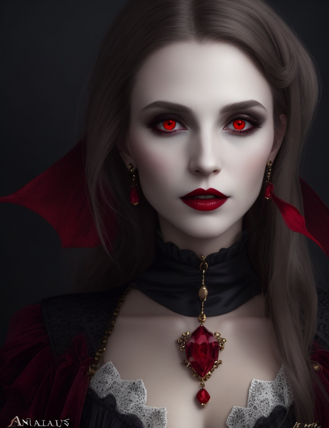 Anna valerious vampire by tumkiw on DeviantArt