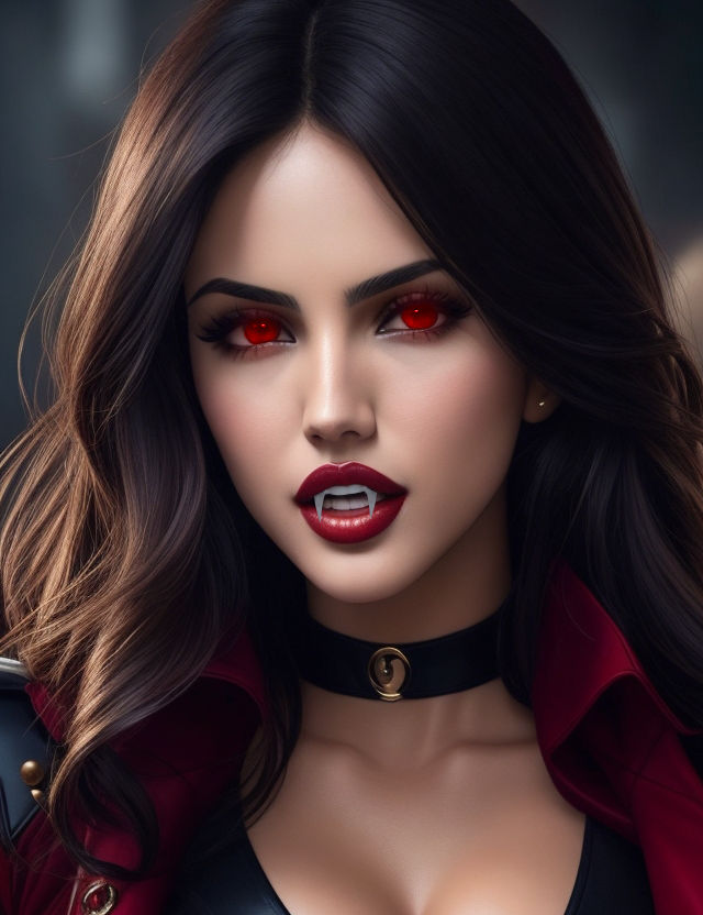 Eiza Gonzalez vampire by tumkiw on DeviantArt