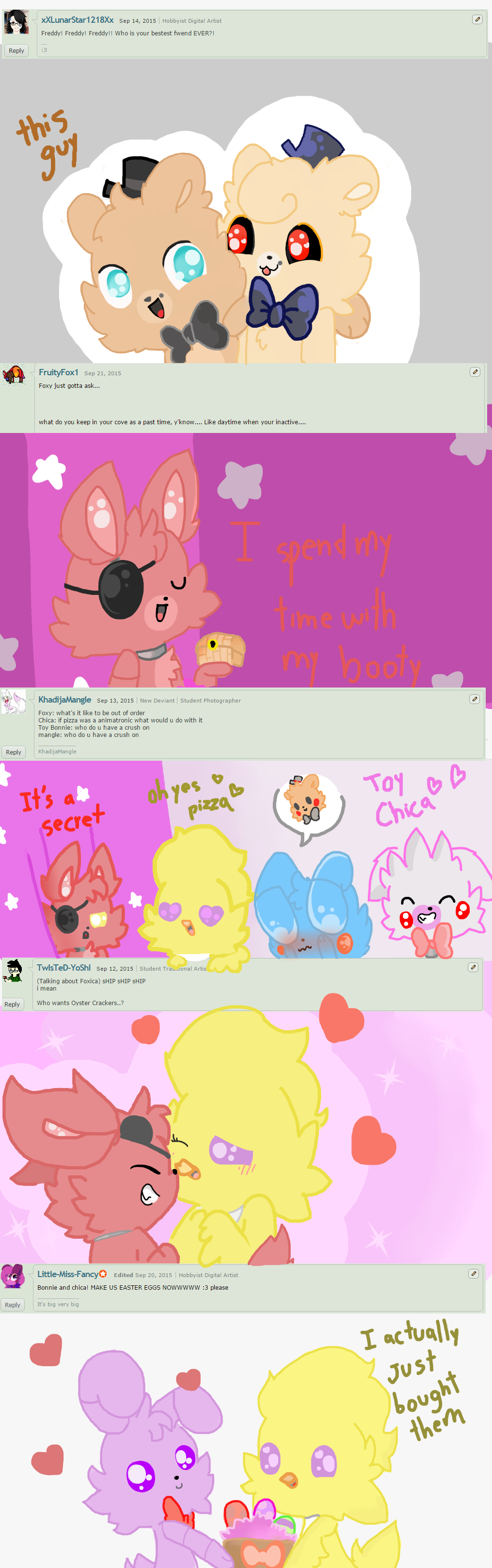 Ask us! the Kawaii Fnaf 4