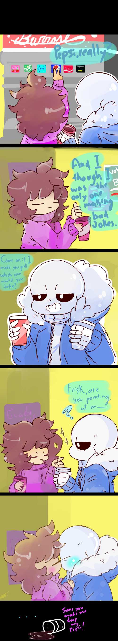 Pepsi coke(SansxFrisk)