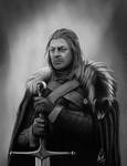 Eddard Stark - Game of Thrones by RaymondMinnaar