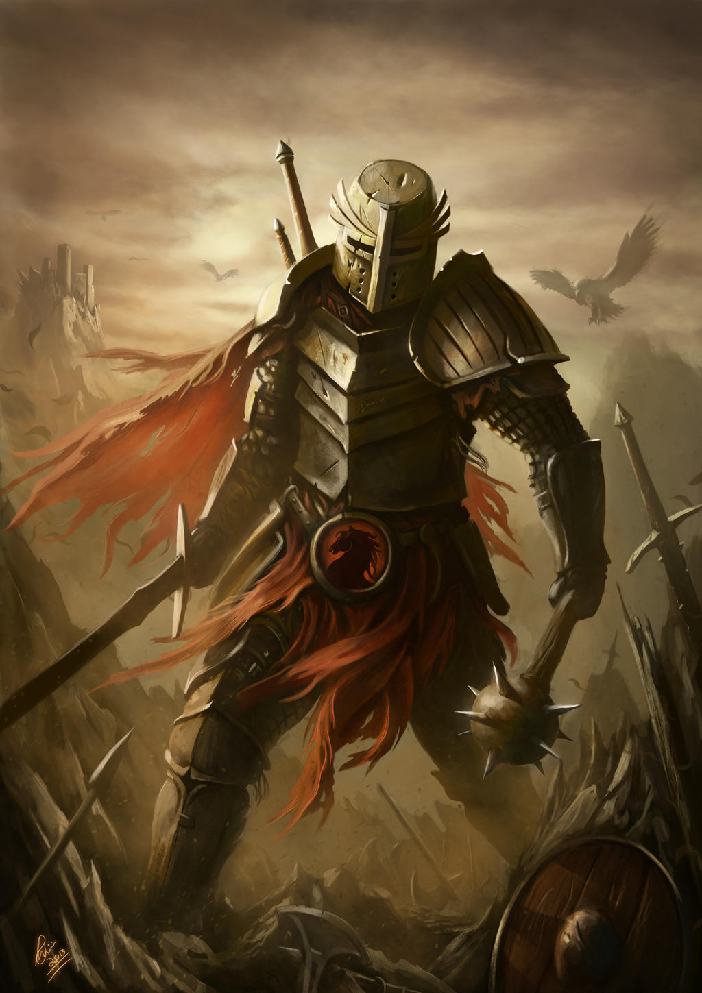 Knight Deviantart Knight (cover artwork) by RaymondMinnaar on DeviantArt