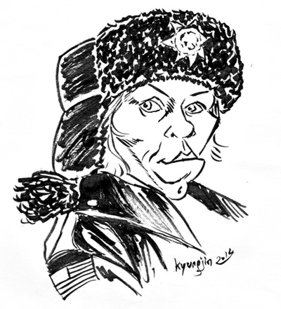 Frances McDormand Caricature