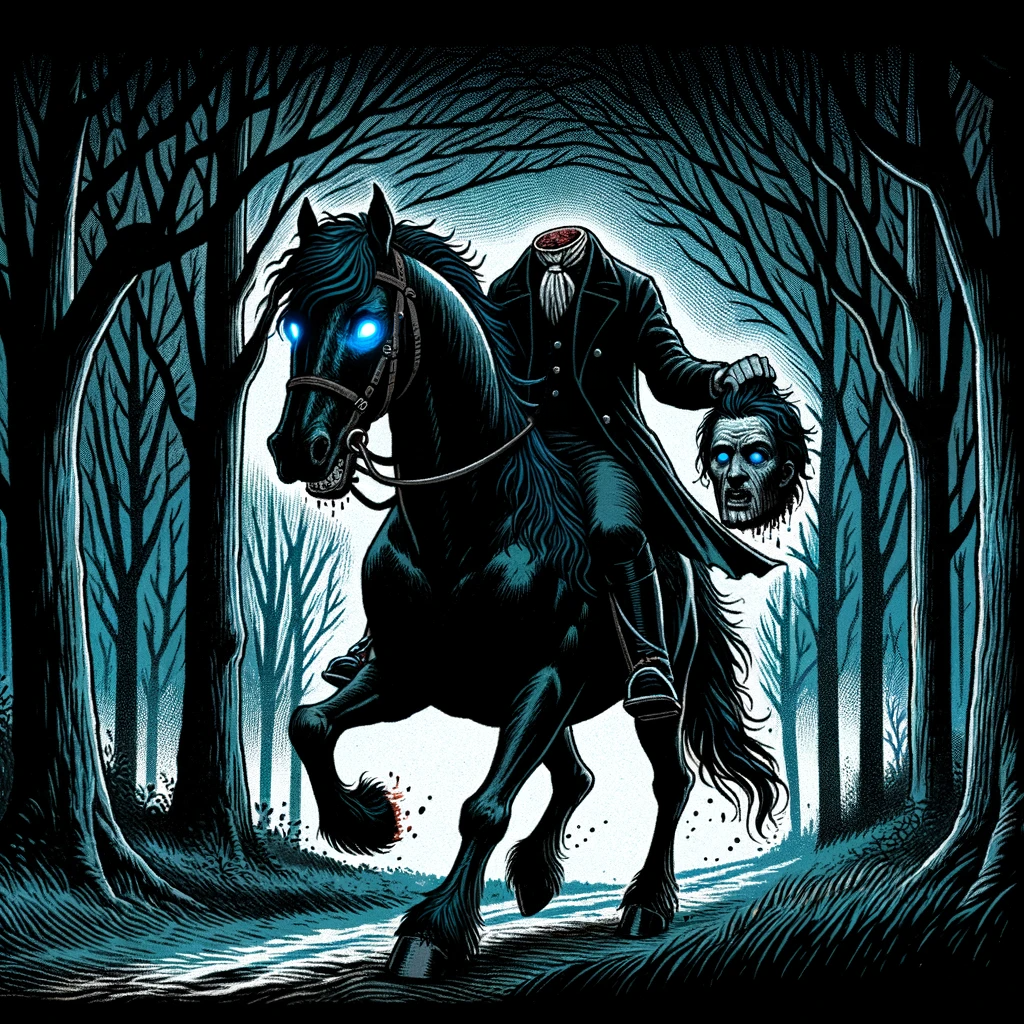 Headless Horseman (The Legend of Sleepy Hollow) by intothefade on
