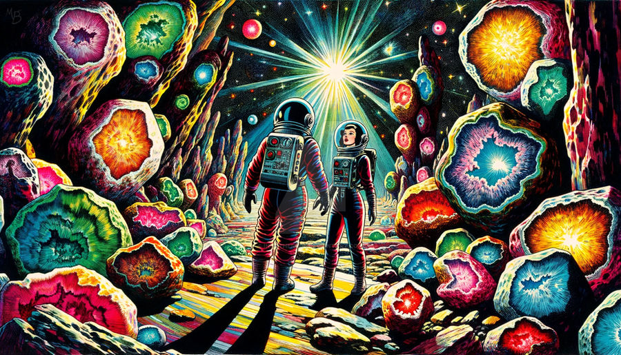 Geode Deviantart Planet Geode by intothefade on DeviantArt