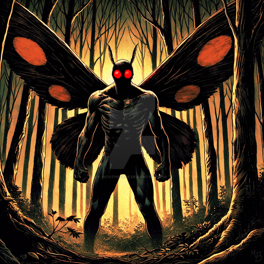 Mothman by intothefade on DeviantArt
