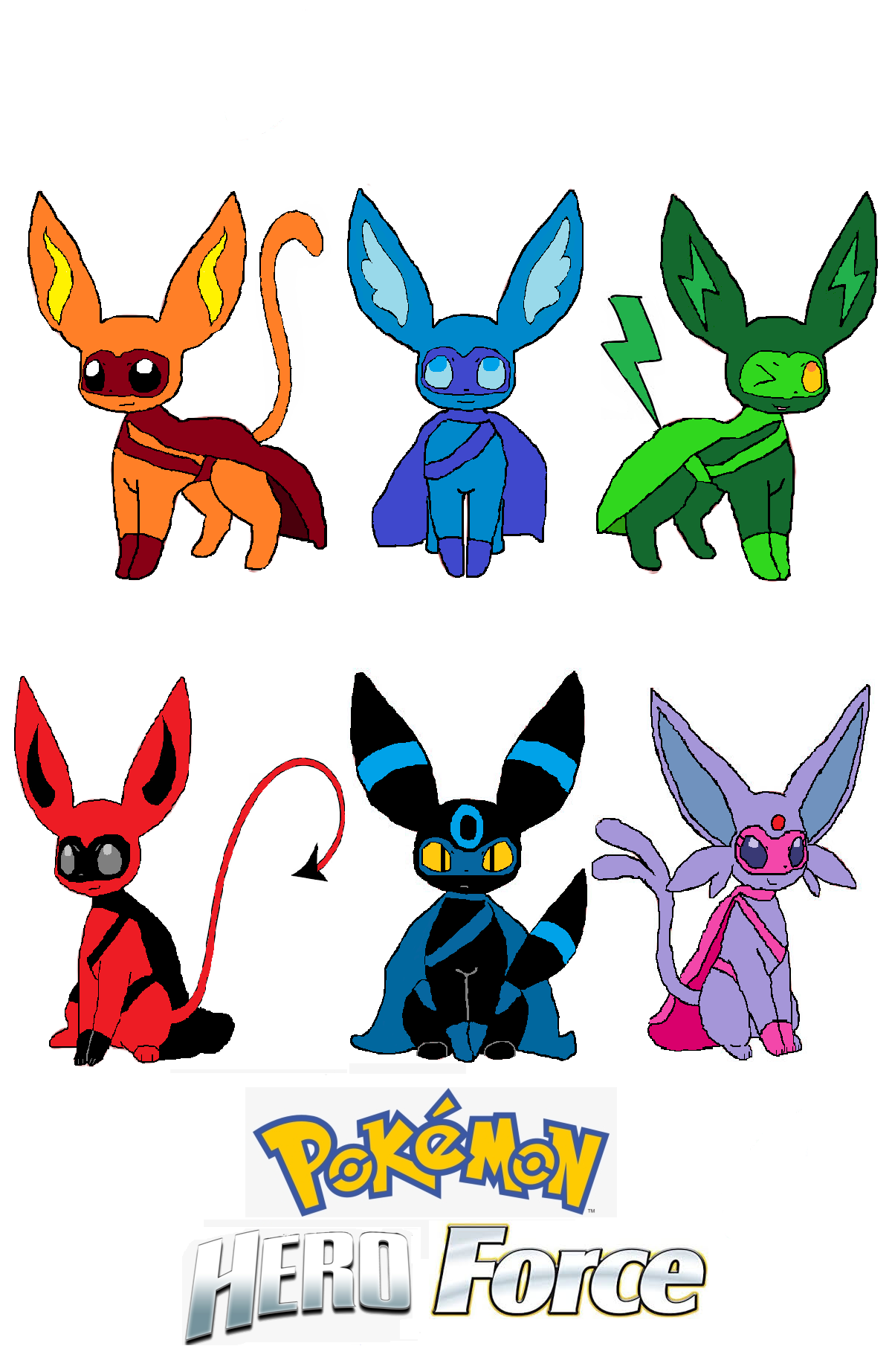 EV Dream Heroes, Eeveelution Squad Wiki