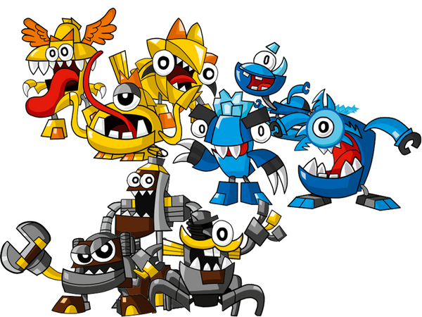 The series 5 Mixels image By MFloras by MFloras on DeviantArt