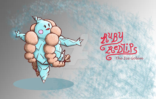 Ruby Redlips the Ice Golem